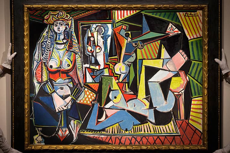 Las mujeres de Argel (versión O) de Pablo Picasso