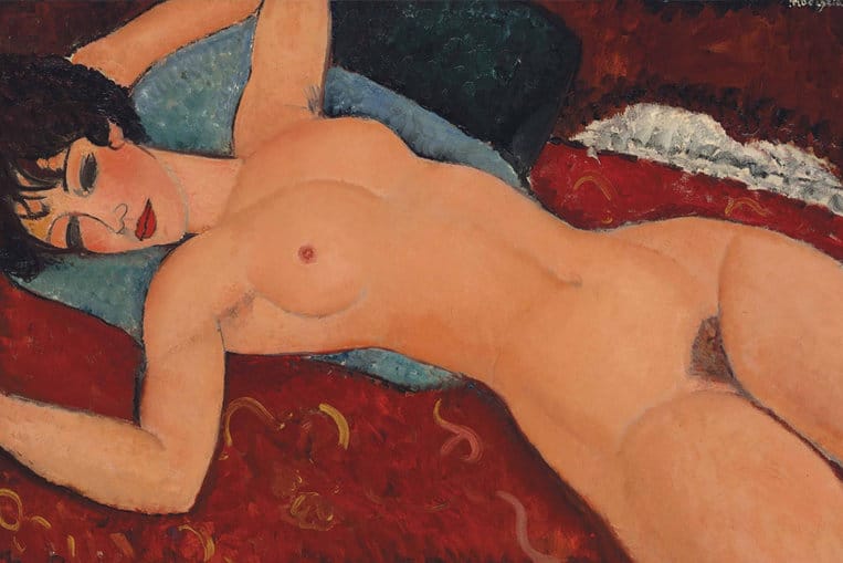 Desnudo recostado de Amadeo Modigliani