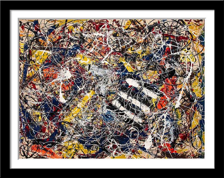 Número 17A de Jackson Pollock